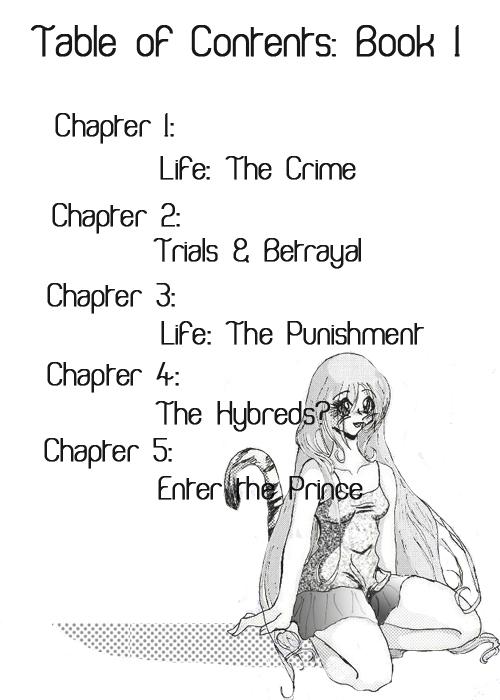 Table of Contents-Book 1