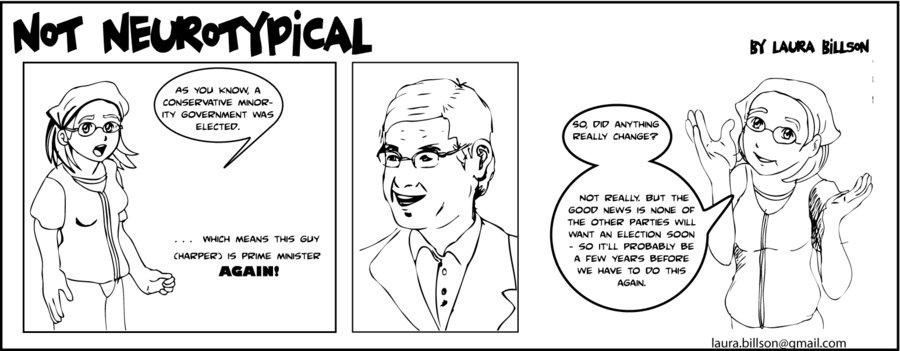 NNT - Another Canadian Election comic.