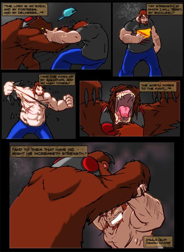 pg.23 "Man vs. Bear Pt. 2"