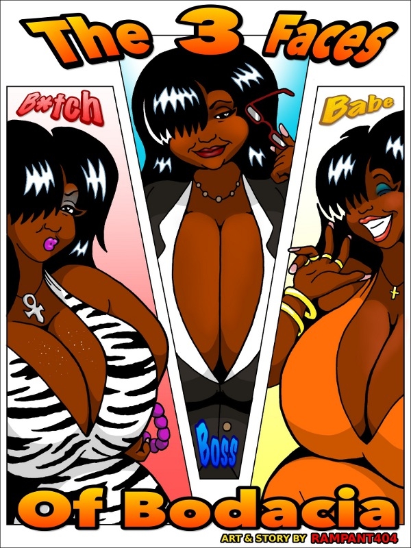 The Three Faces of Bodacia - Cover Art DX