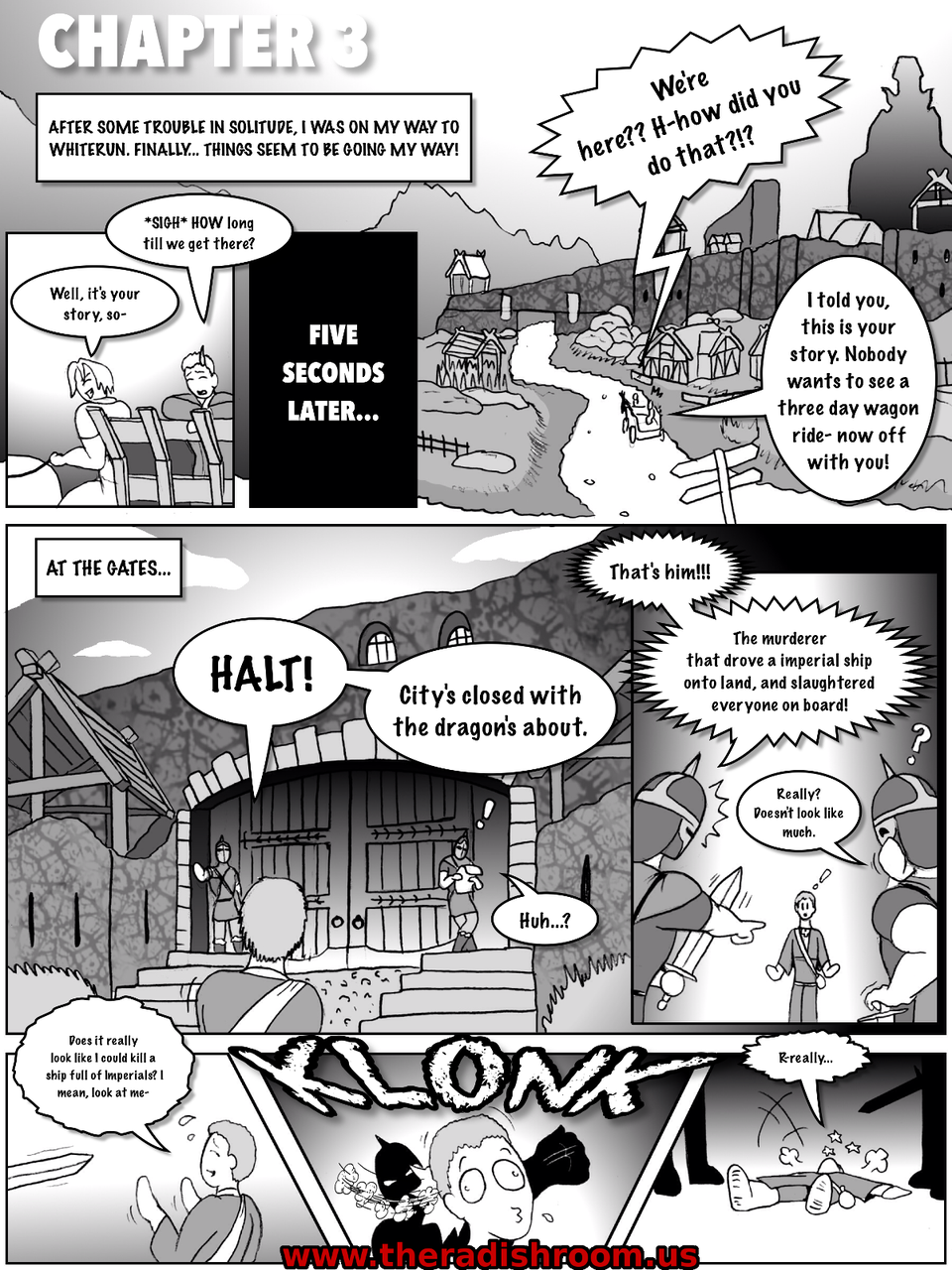Misadventures in Skyrim #03 - Page01