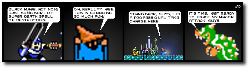 Strange Times - Black Mage Prepares