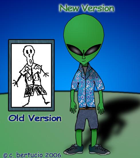 Character Concept: Moochy The Alien