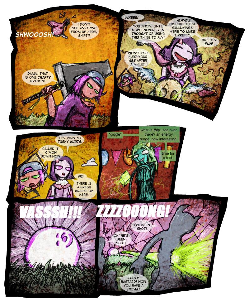 Witch Tests Her Strength