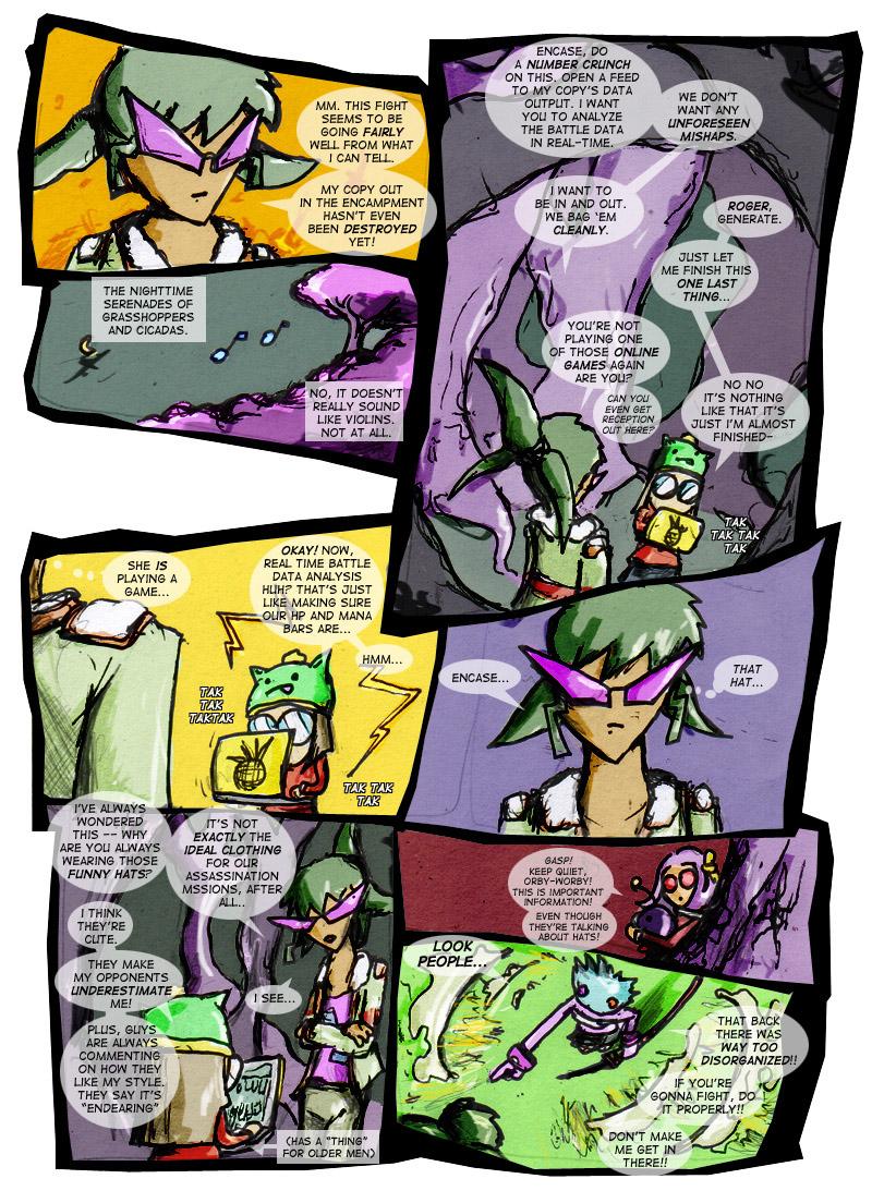 Meanwhile, A Dialogue About Hats