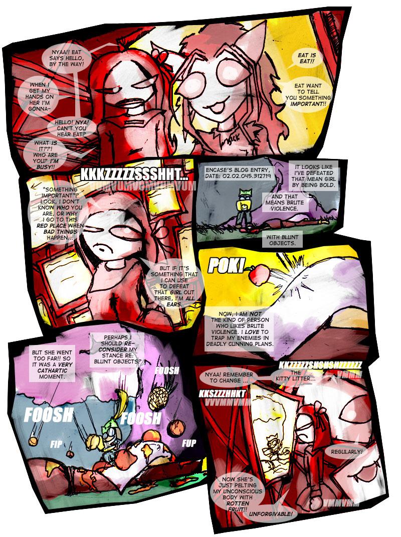 She Doesn't Really Say Anything Important In The End, Nya