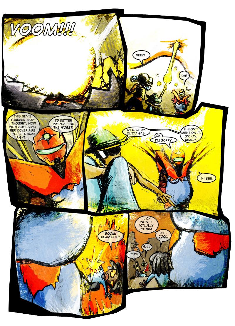 Sneak Attack! Scram The Sniper - FIRES!!