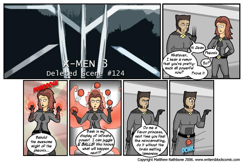 X-Men3 Attack of the Lame