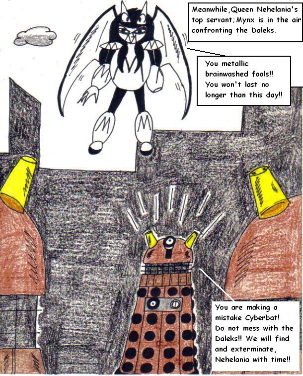 Mynx vs.The Daleks!