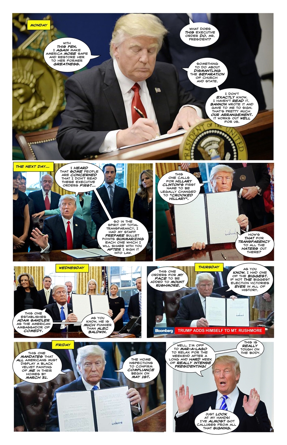 Executive Action: Backhands Across America