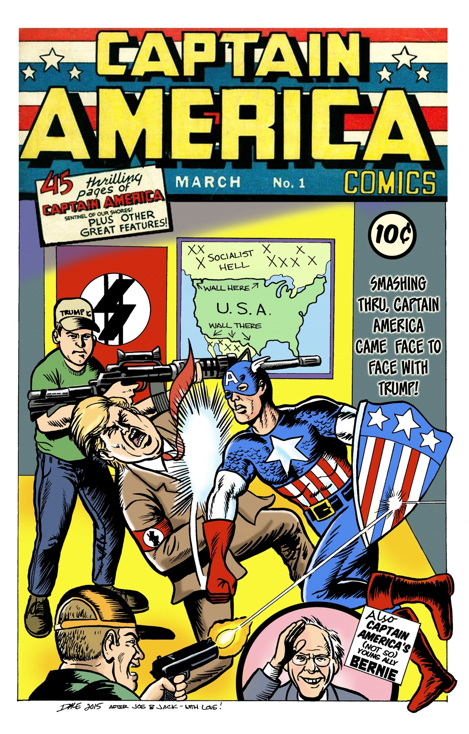 Captain America #1 -updated for the 21st Century