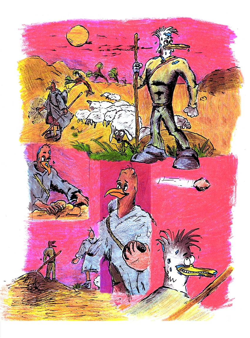 Original Sketch Ideas for Quackup...