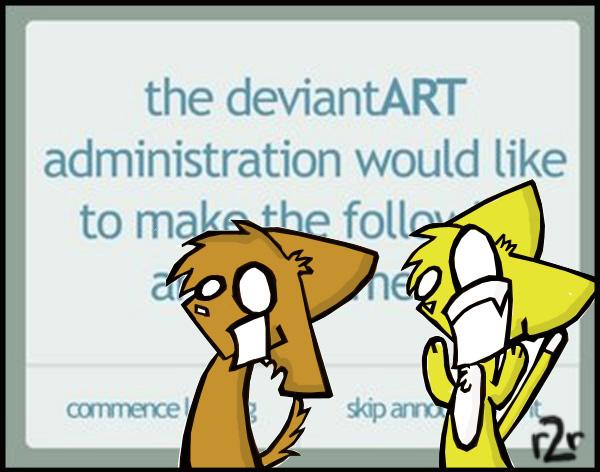 deviantART exploded