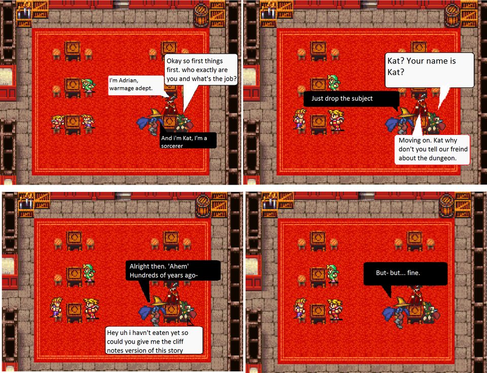 Captian we have detected plot exposistion inbound