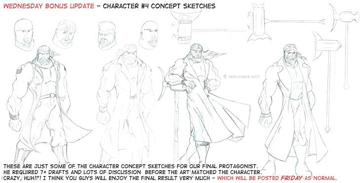 PREVIEW - Character Sketch - Toro