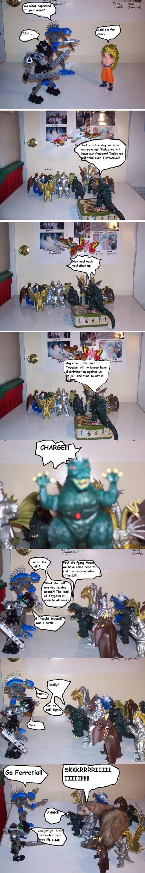 The attack of the kaiju