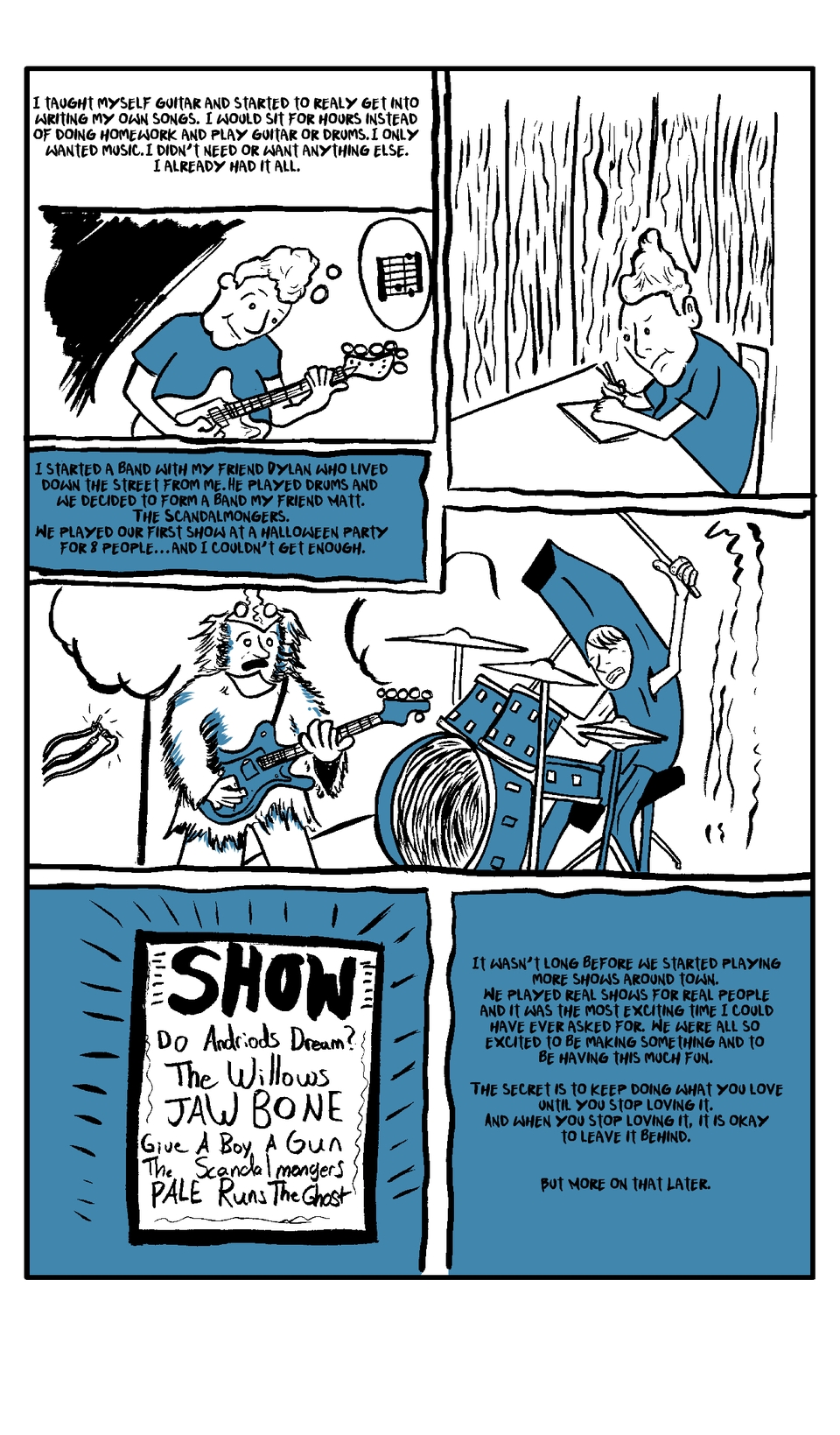 First show and the G chord