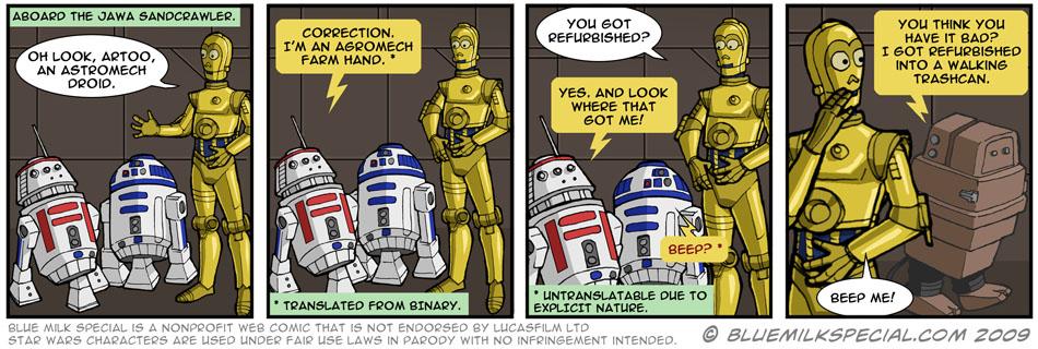 Refurbished droids