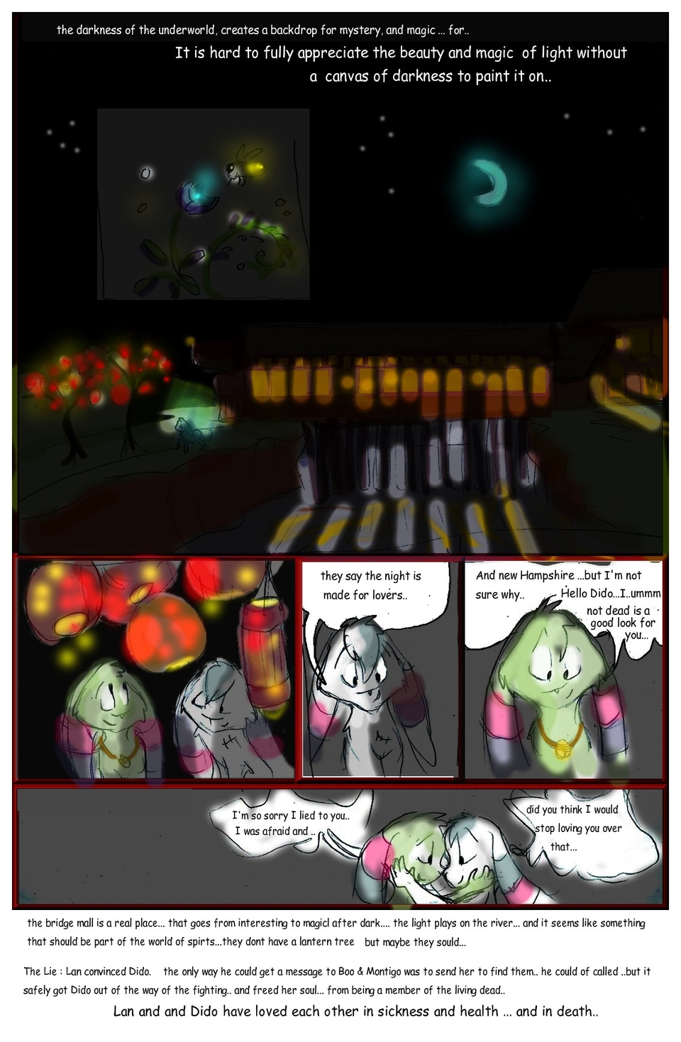 painting in the dark..