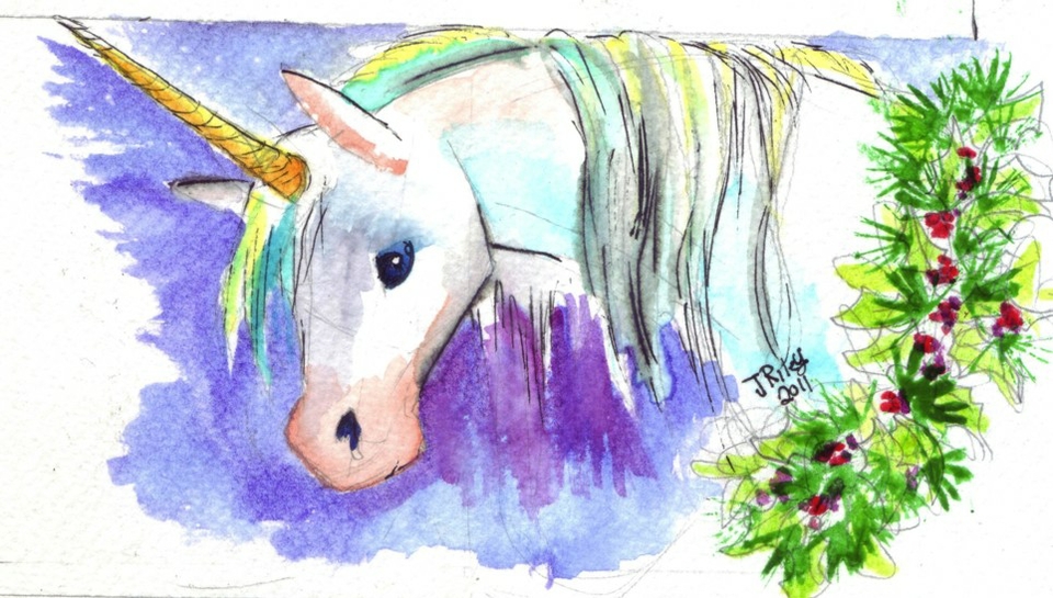 2011 card 3 unicorn