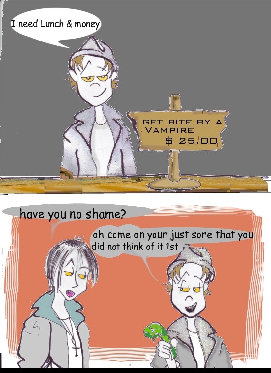 lunch and money