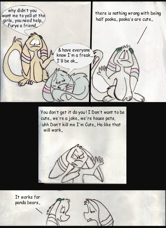 i dont want to be cute..