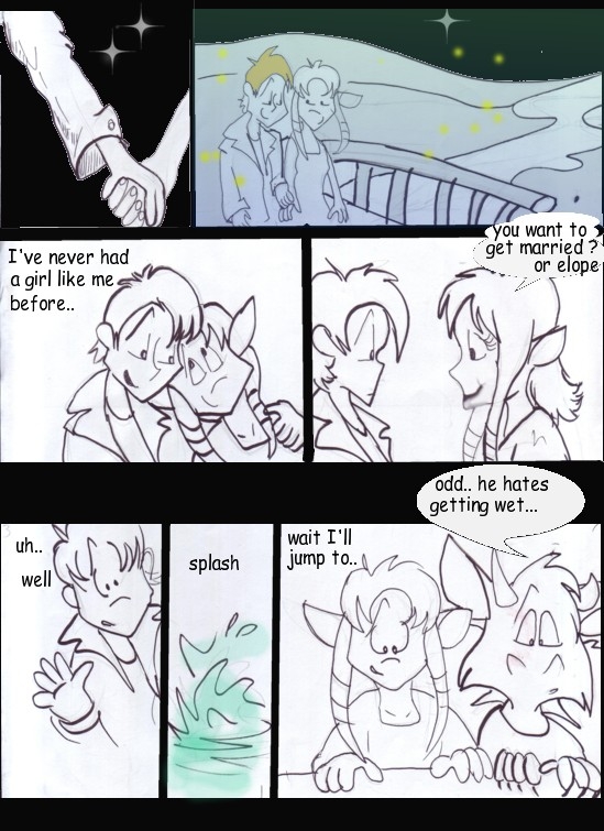 pushed or lovers leap