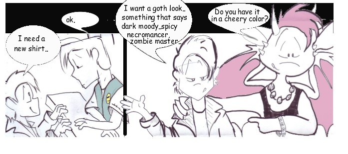 cheery goth colors..