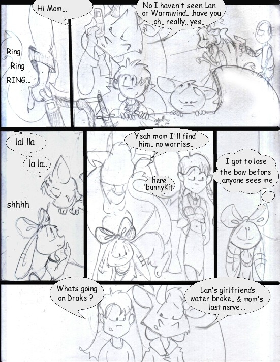 bows.. and  escapes... 