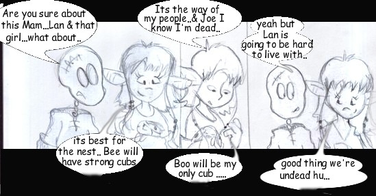 hard to be dead with...