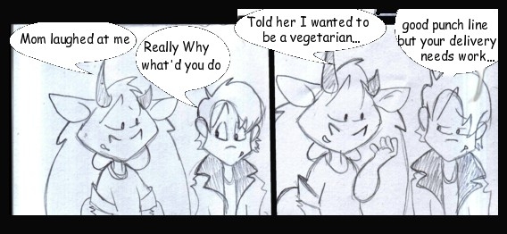 work on the punch line