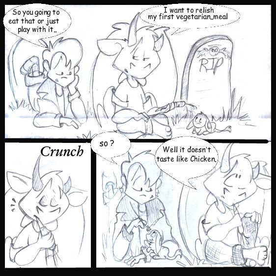 not like chicken...