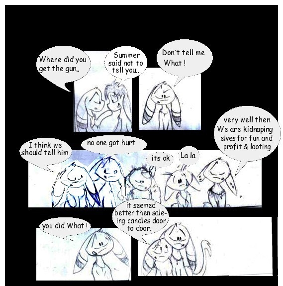 the girls tell to much