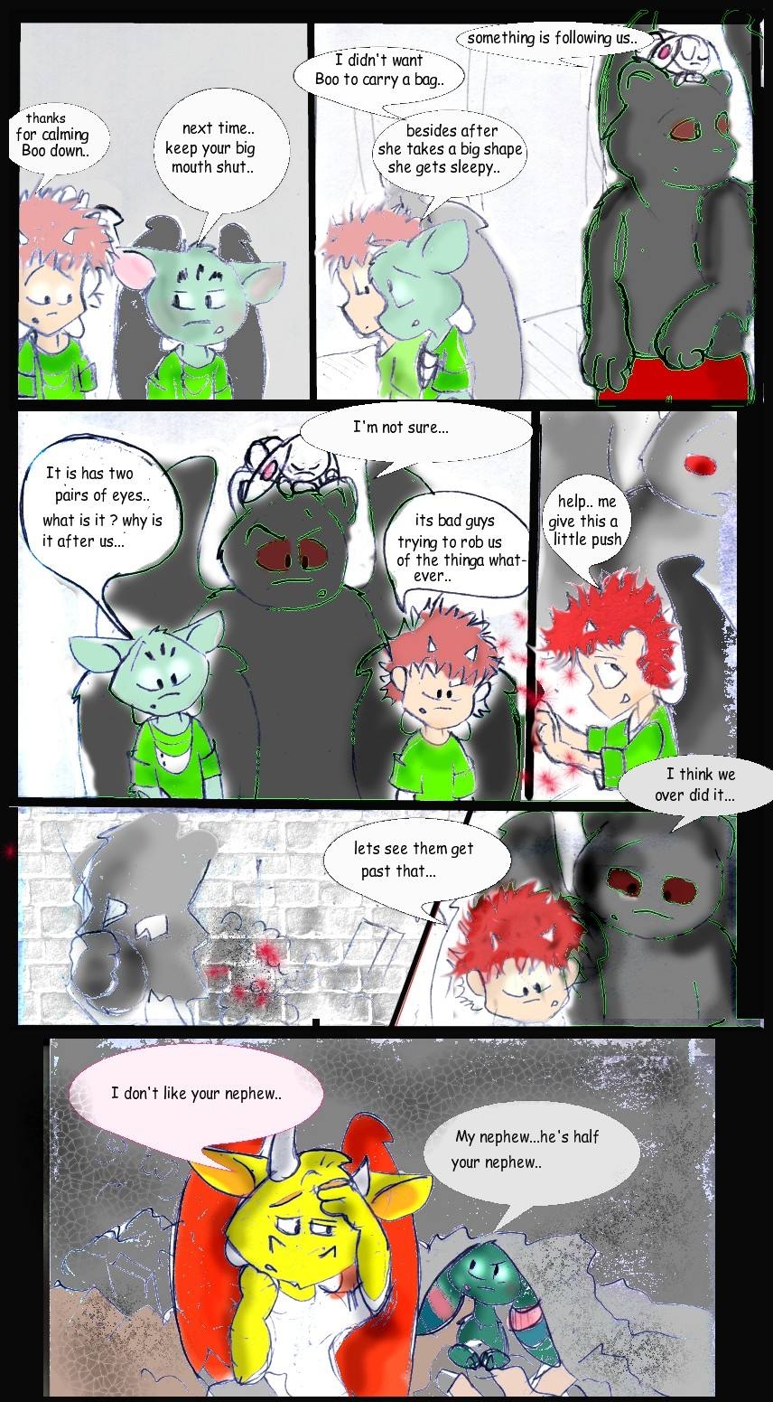 monster in the dark