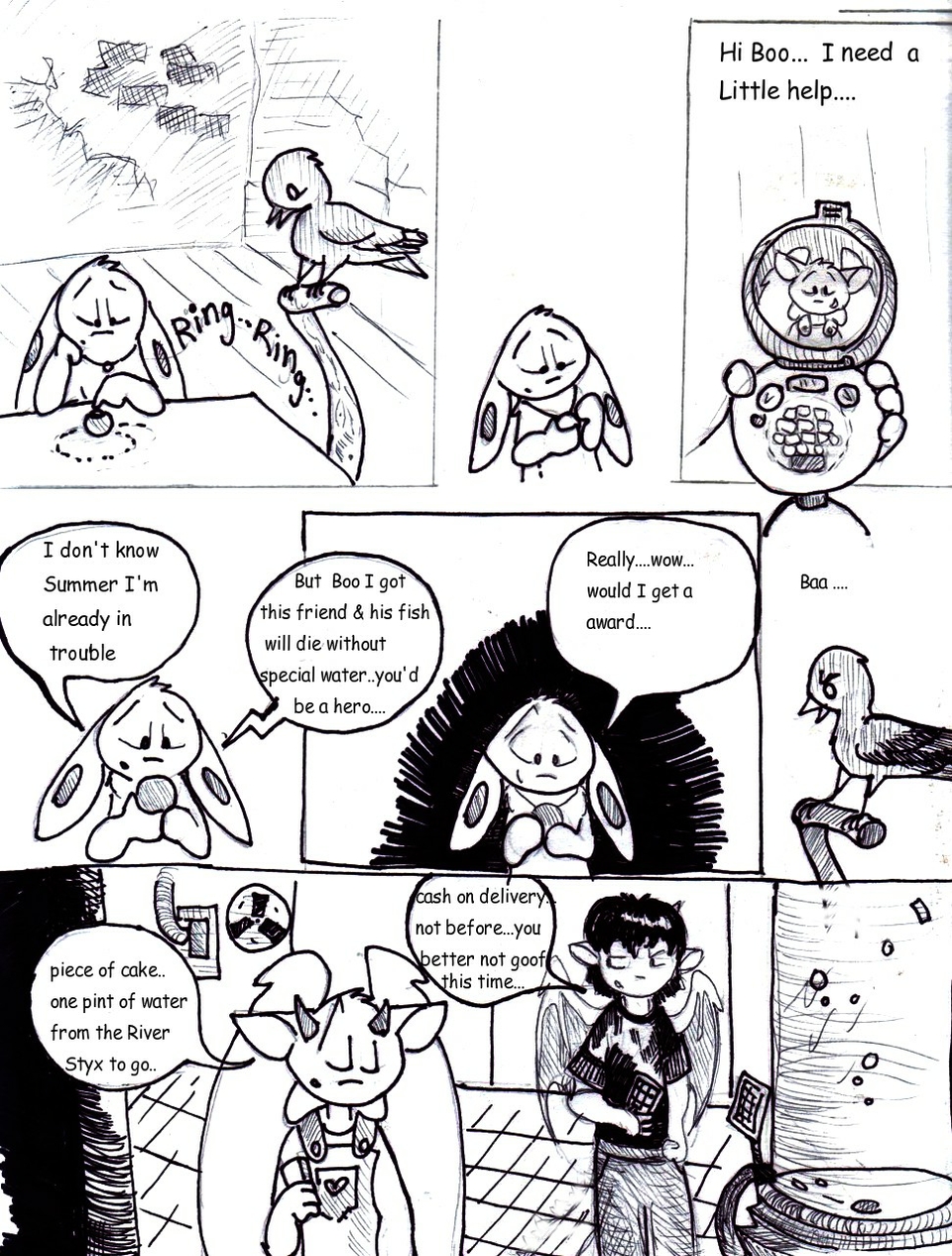 boo and summer page 1