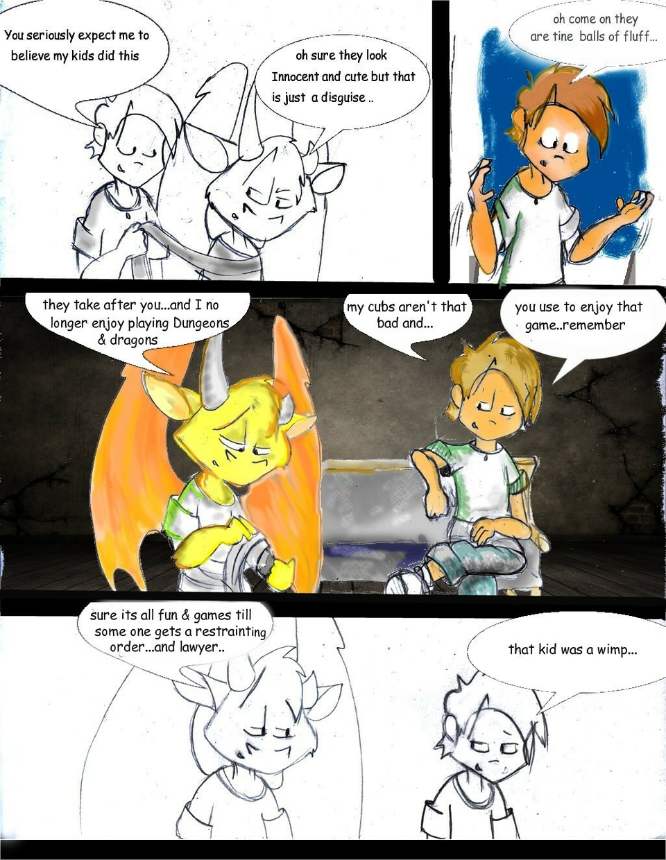 but they are fluffy...