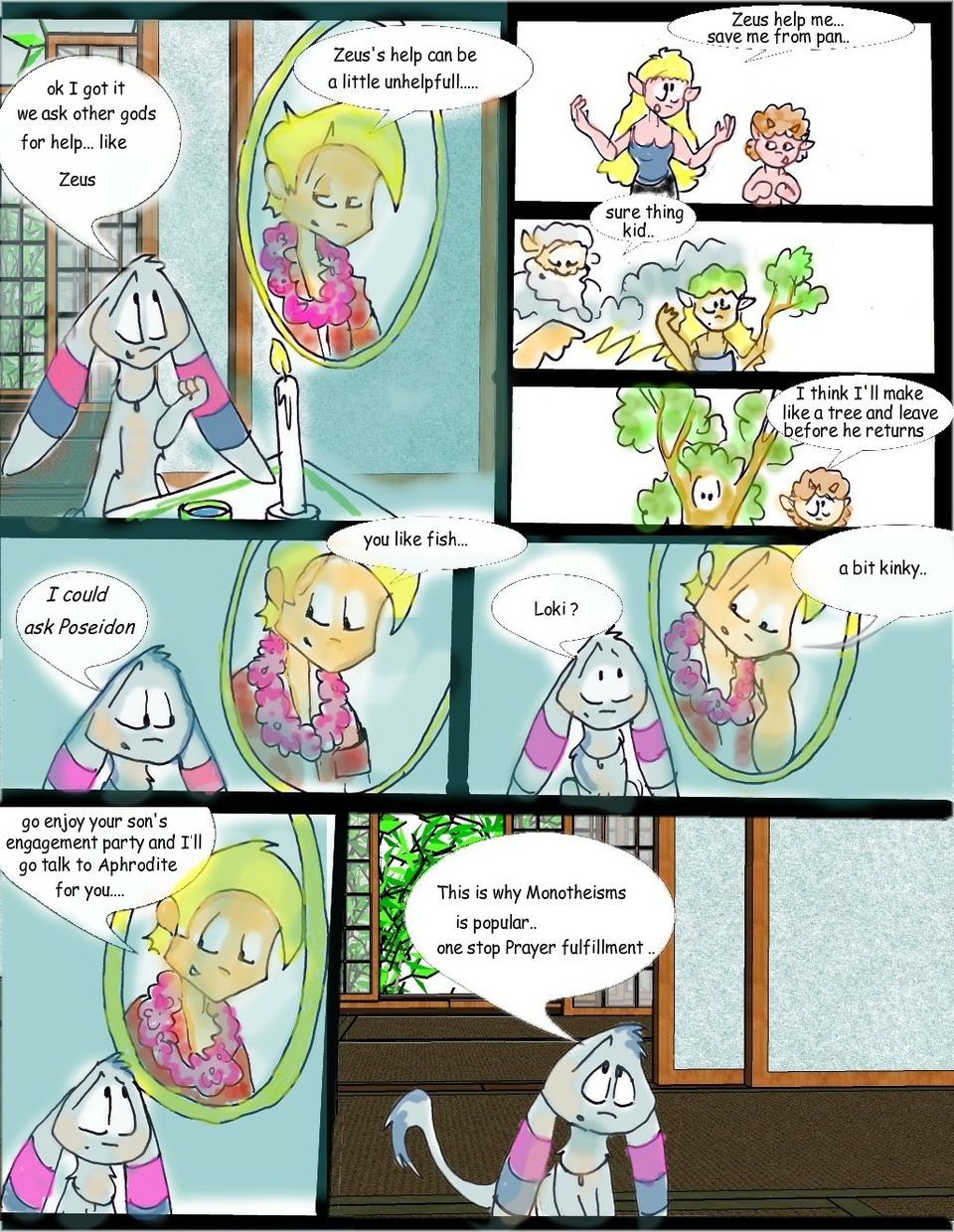 helpfull gods...not