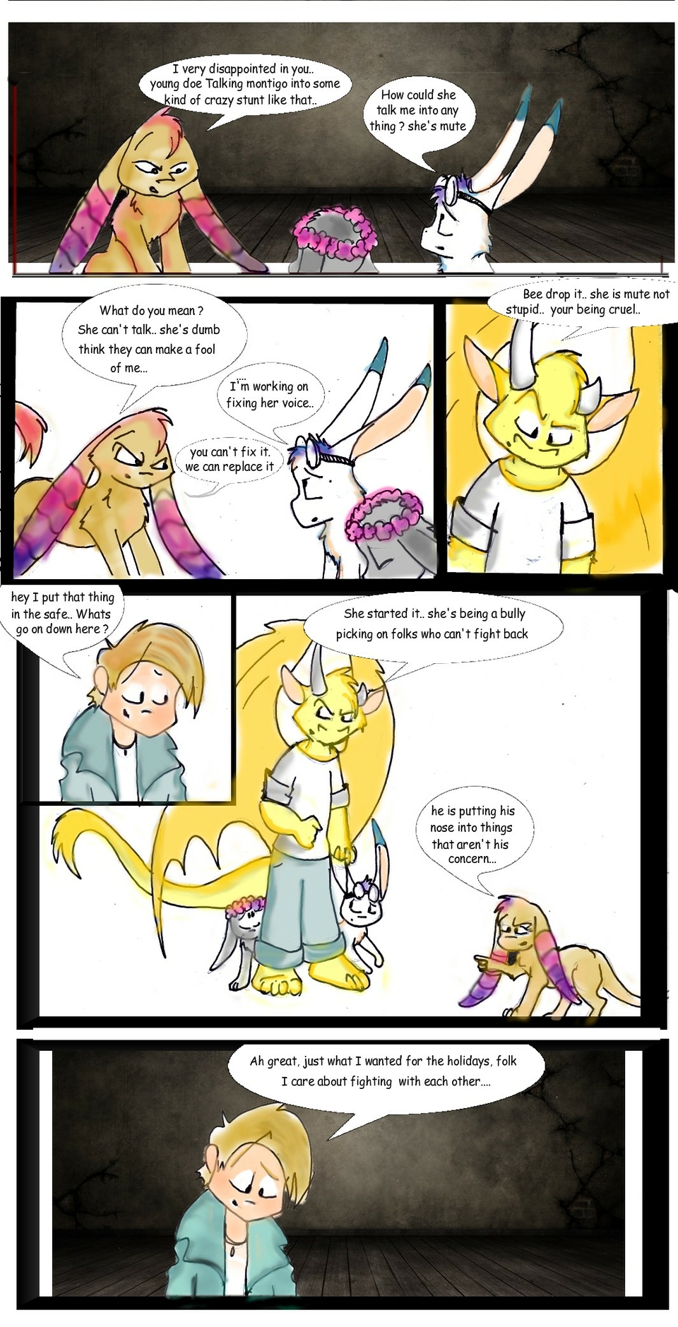 Bee finds out.. 