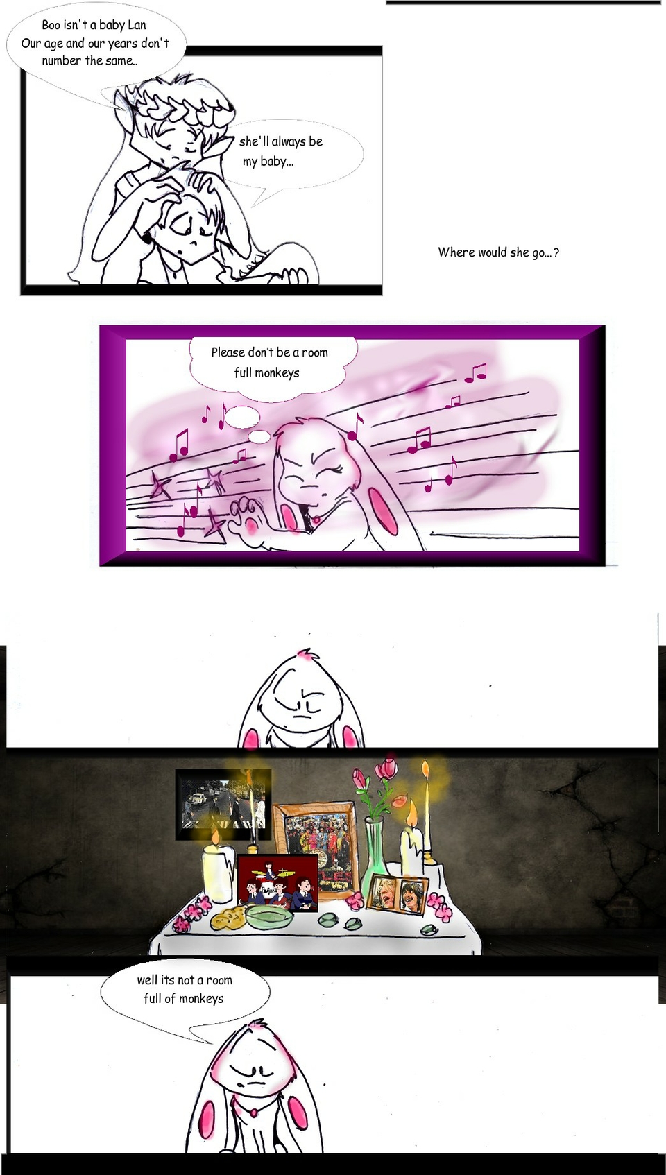 a room full of...