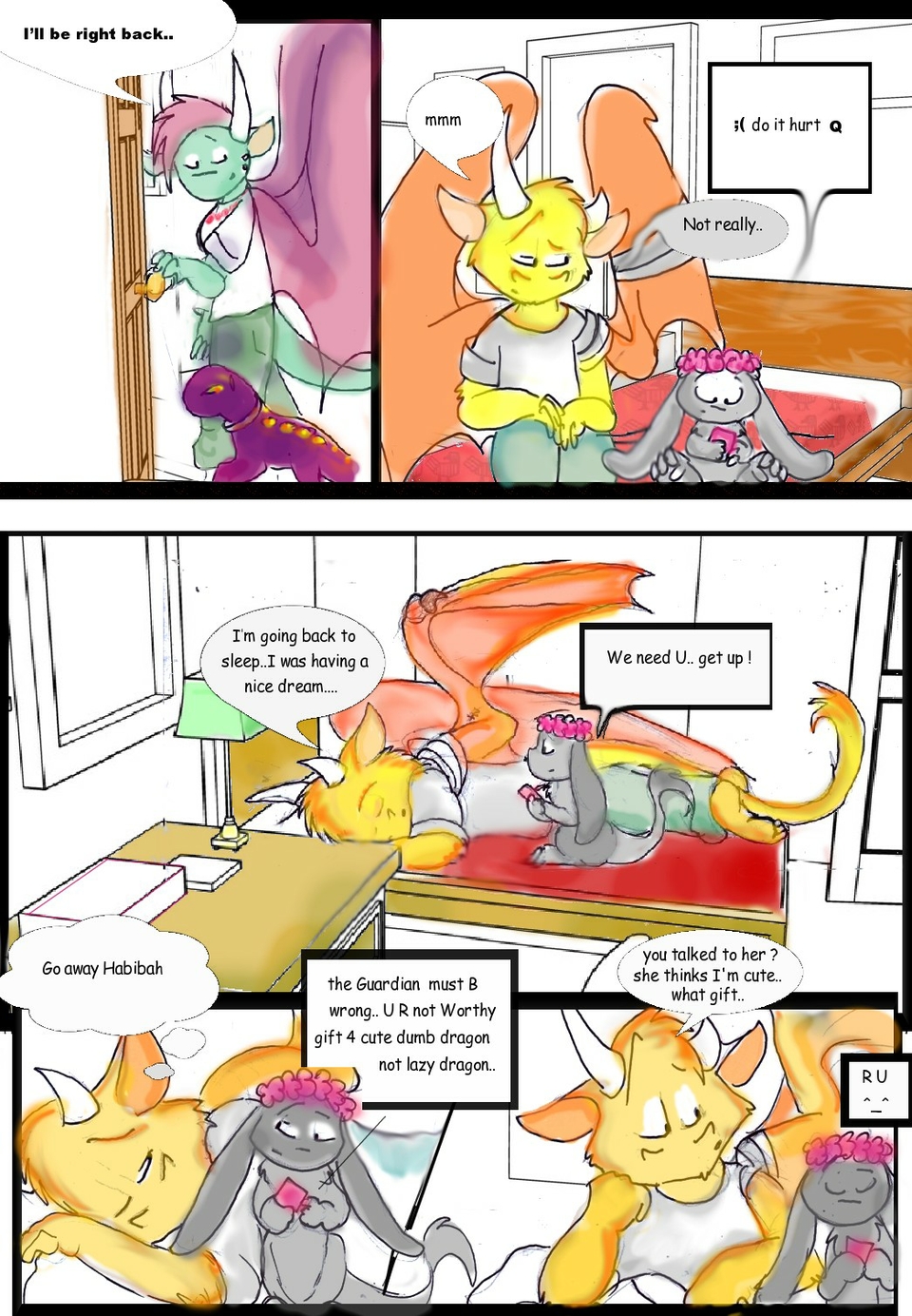 dumb cute dragon..