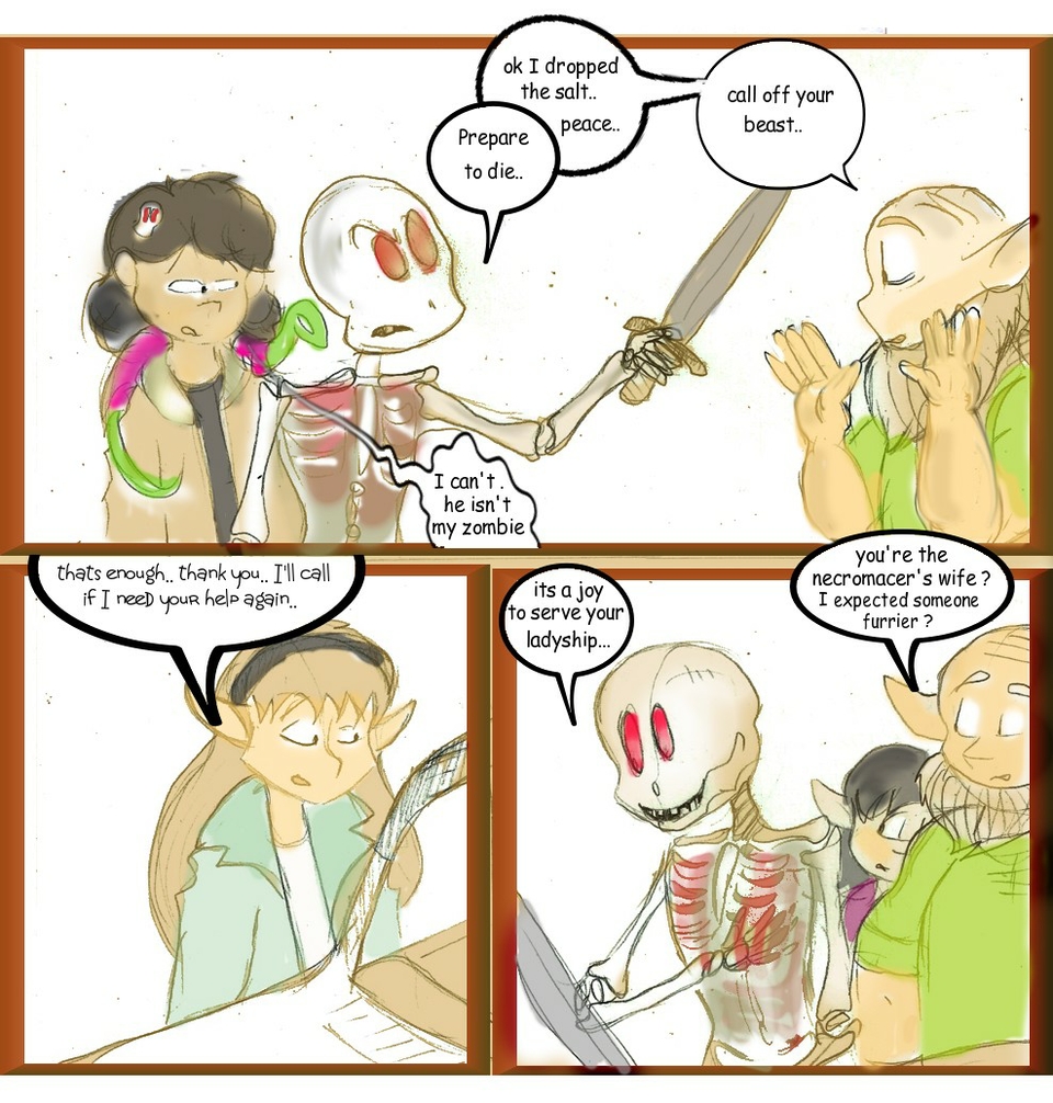Necromancer’s wife  