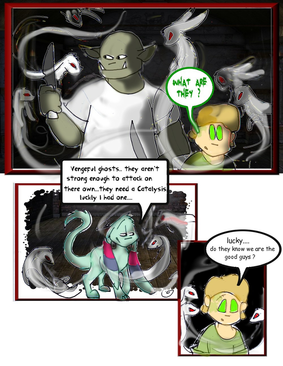 ghosts..