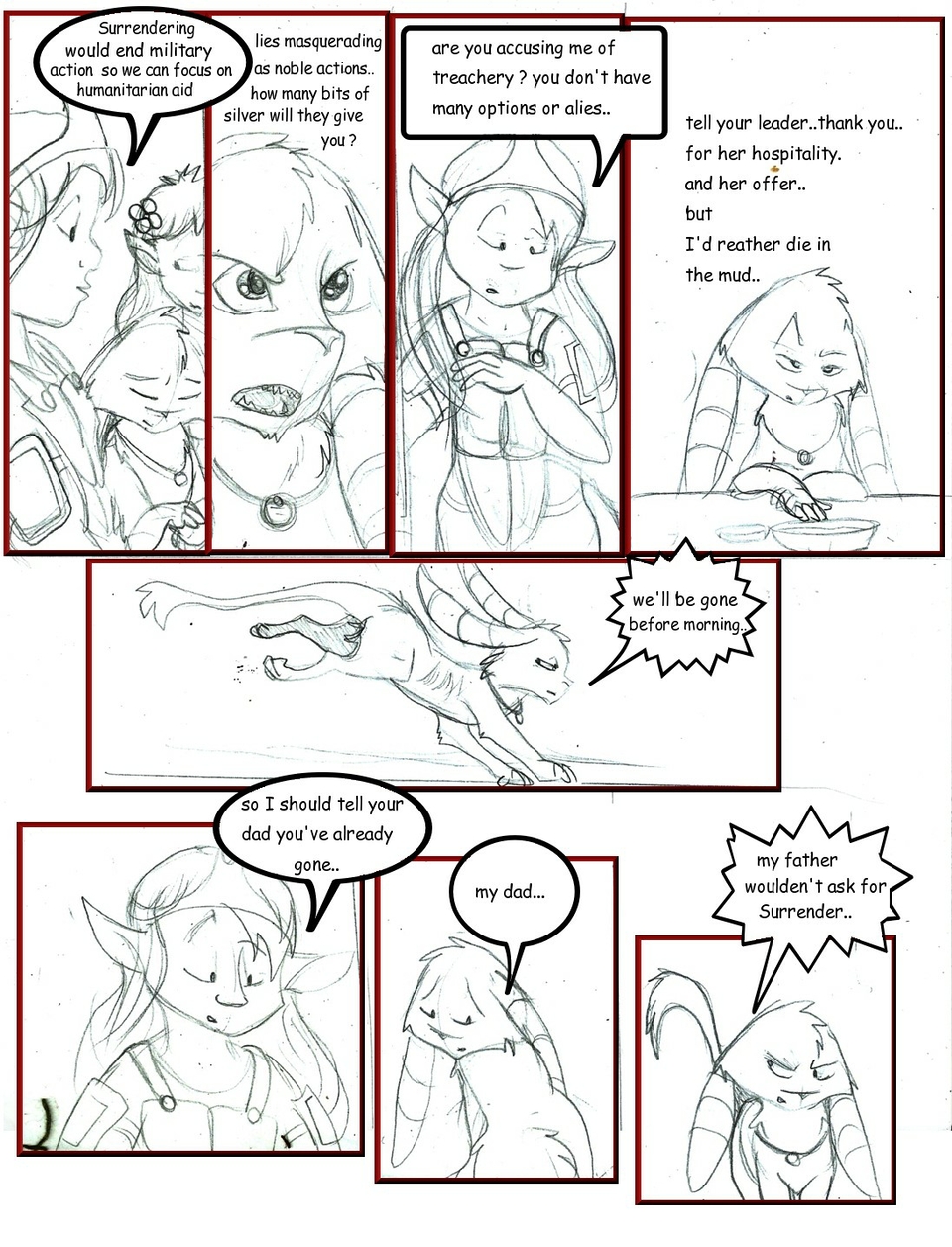 he wouldn't ask that..