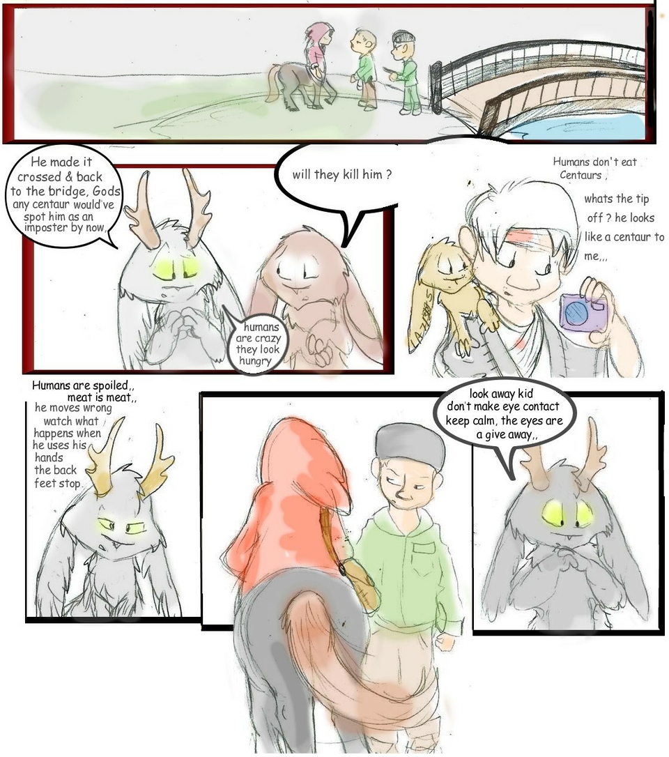 don't make eye contact 