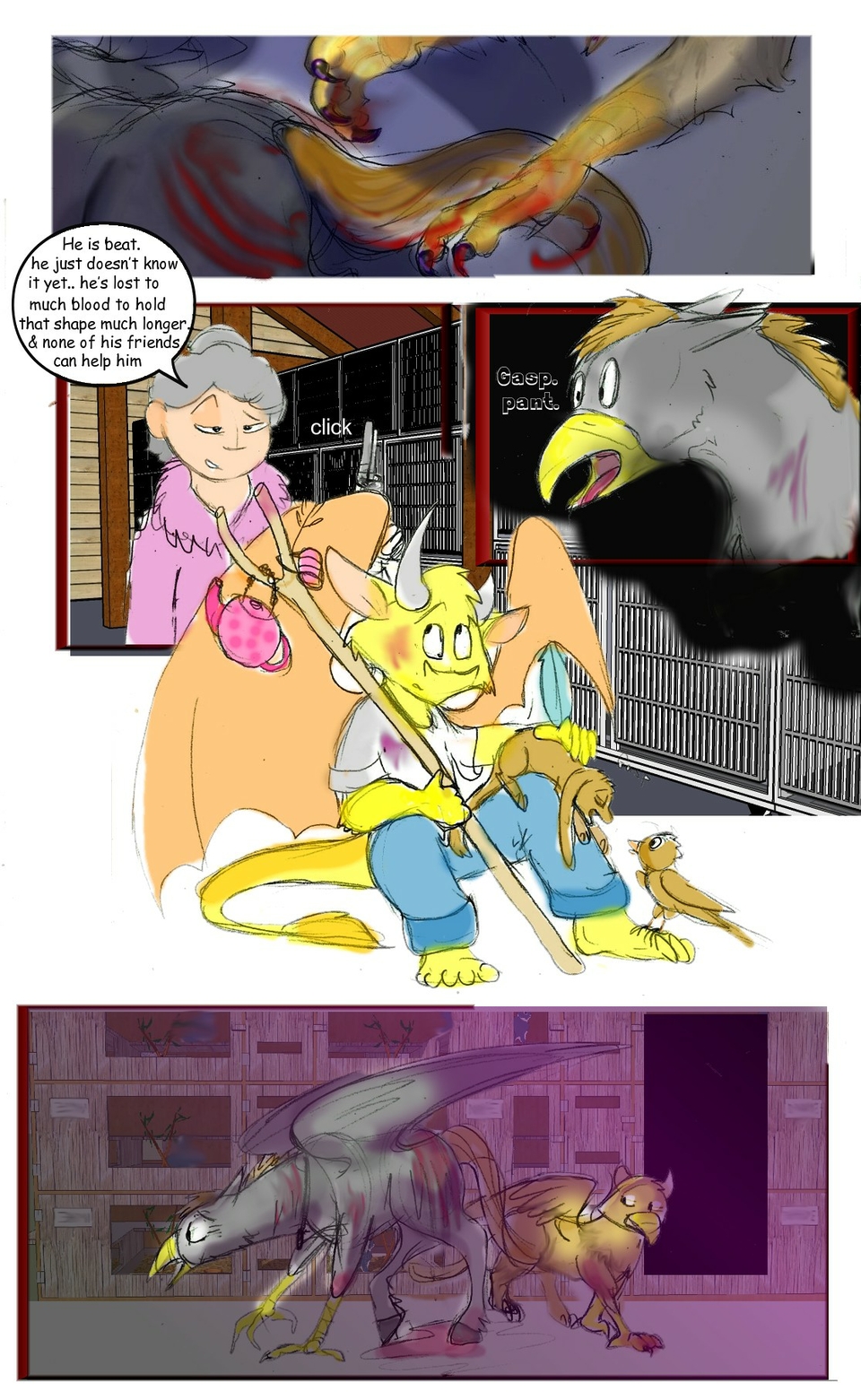 meanwhile back at the farm..