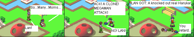 Haruka's Mission- Megaman Attacks