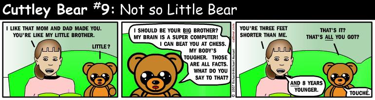 09--Cuttley Bear--The Little Girl and the Littler Bear