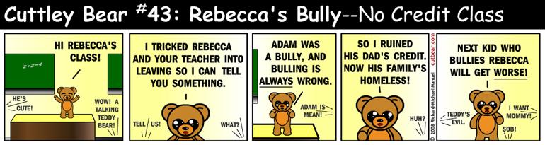 43--Cuttley Bear: School Bully 3