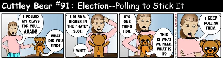 91--Cuttley Bear: Election 11--Monday through Thursday
