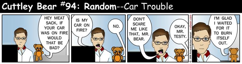 94--Cuttley Bear: Random 1--Monday through Thursday